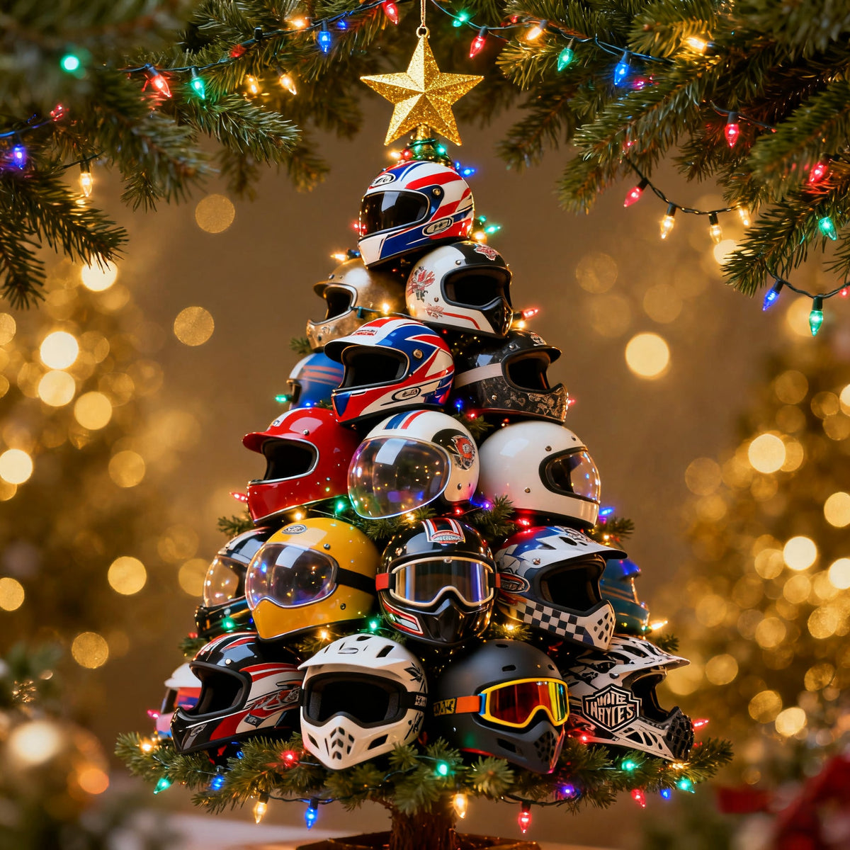 Racing Spirit Christmas Ornament Set