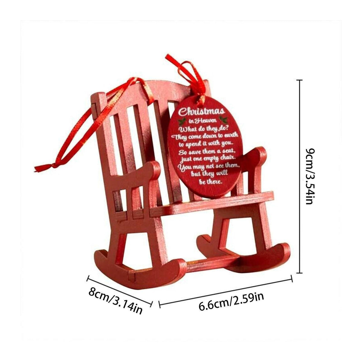🎅Christmas Hot Sale😇Christmas In Heaven Memorial Ornament