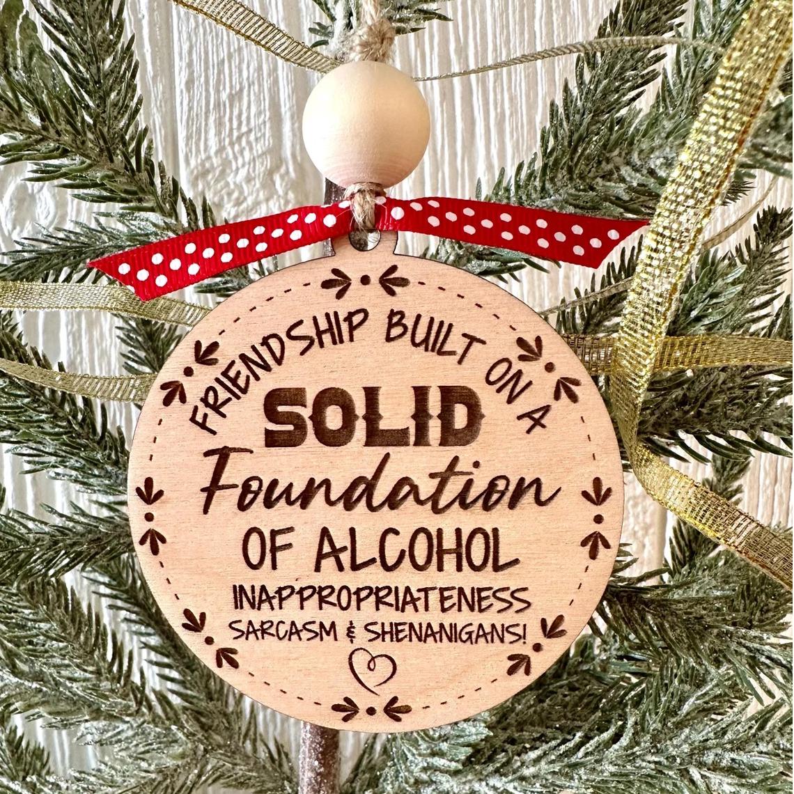 🥂Friends Christmas Decoration