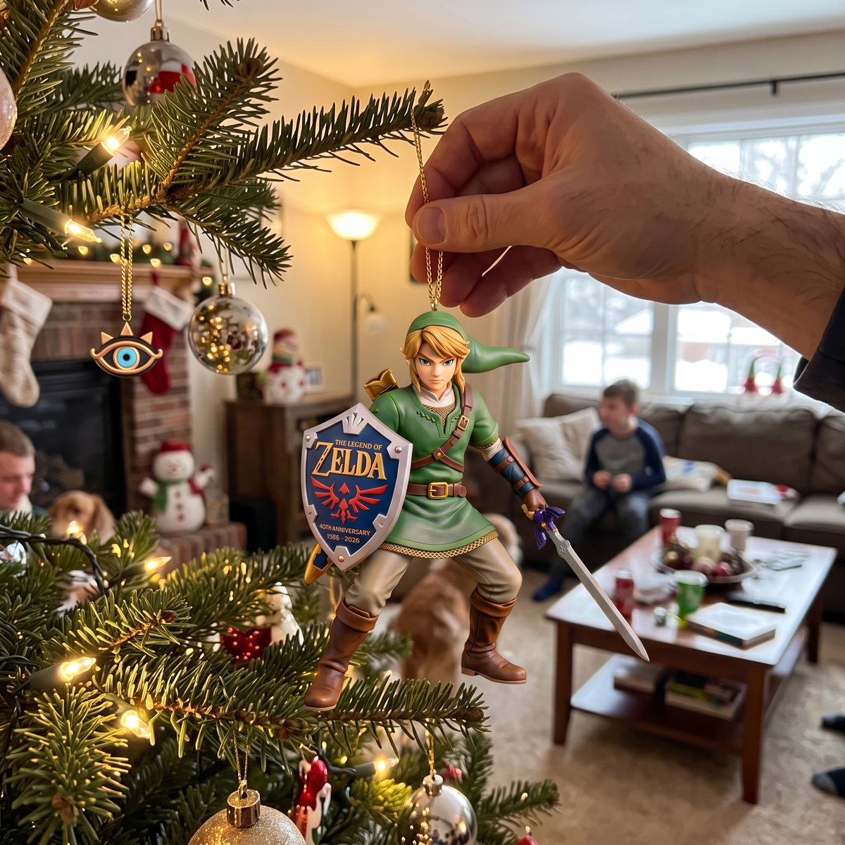 The Legend of Zelda 40th Anniversary Collectible Christmas Tree Ornament