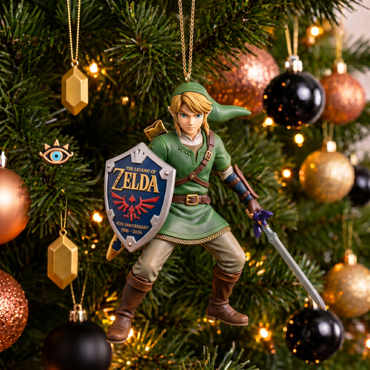The Legend of Zelda 40th Anniversary Collectible Christmas Tree Ornament