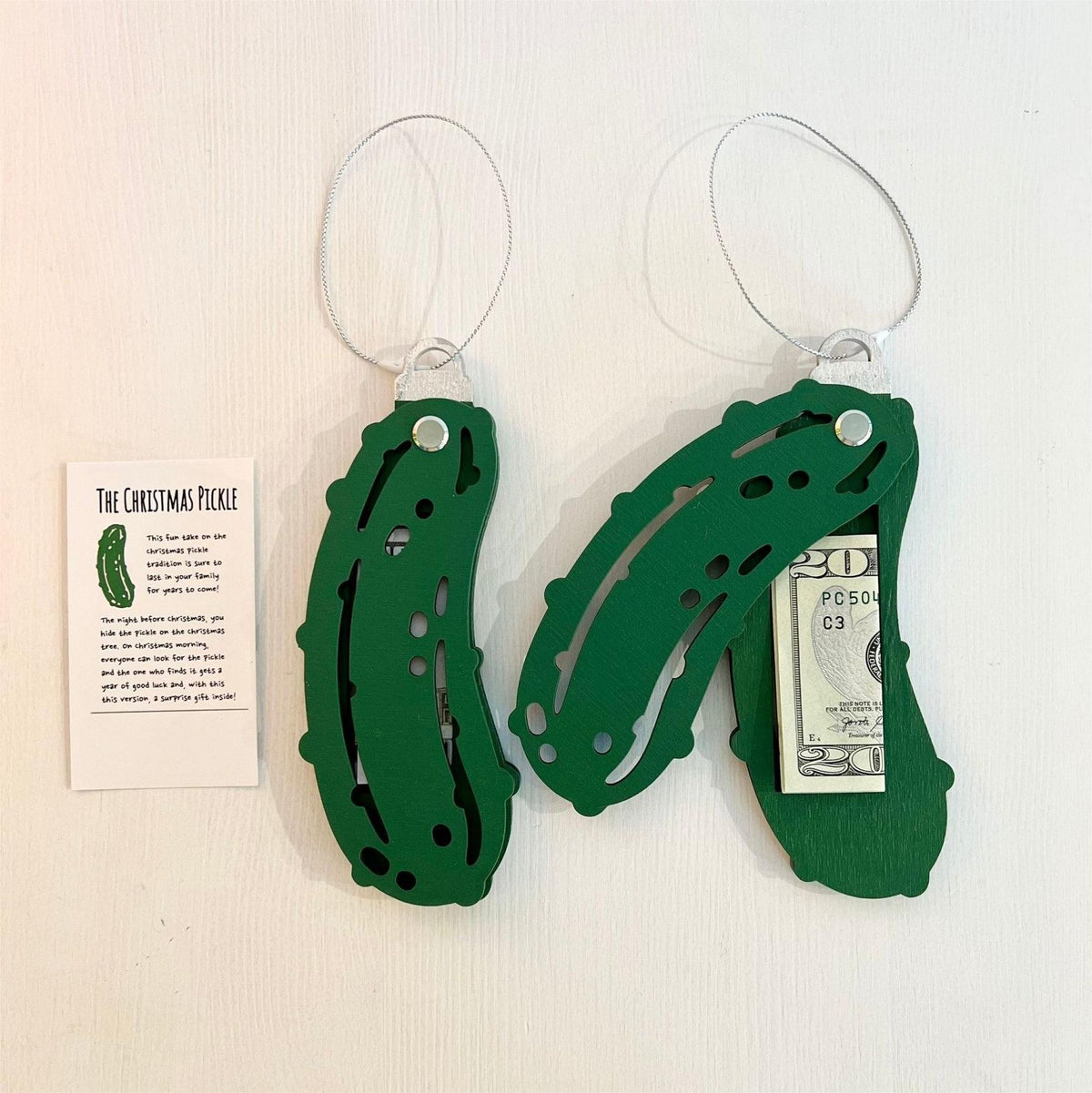 CHRISTMAS GIFT--Traditional Christmas Pickle Ornament