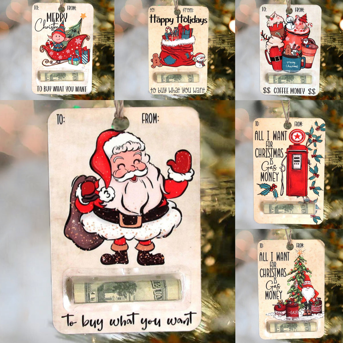 Christmas Gift--Christmas Money Holders Gift