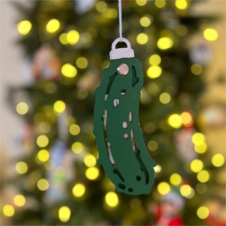 CHRISTMAS GIFT--Traditional Christmas Pickle Ornament