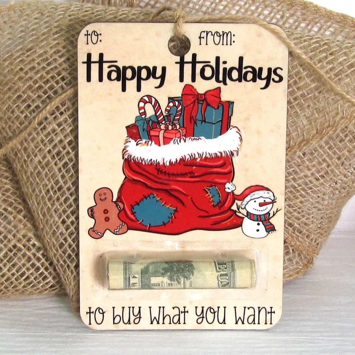 Christmas Gift--Christmas Money Holders Gift
