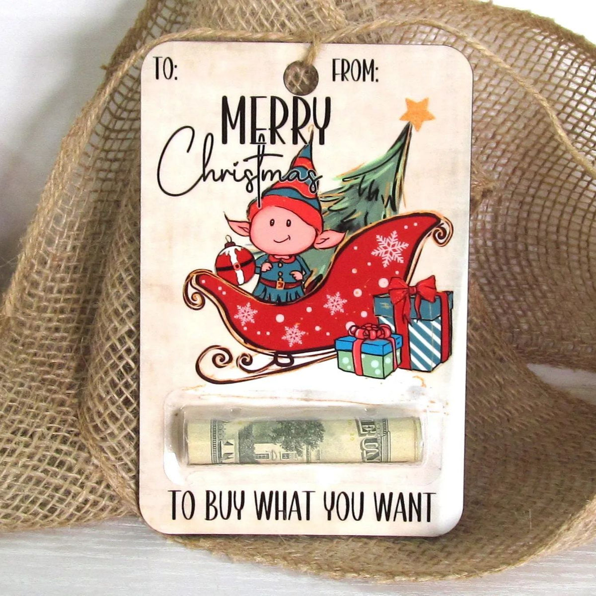 Christmas Gift--Christmas Money Holders Gift